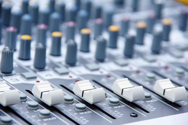 Audio console 2 — Stock Photo, Image