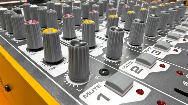 Audio console 5 — Stockfoto