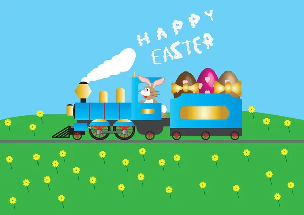 Paskalya buharlı tren