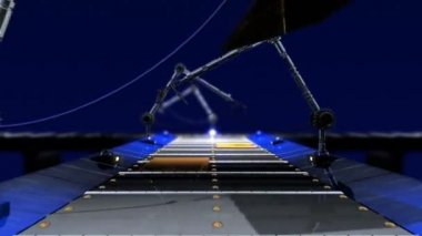 teknolojik endüstriyel ışınlama arka plan