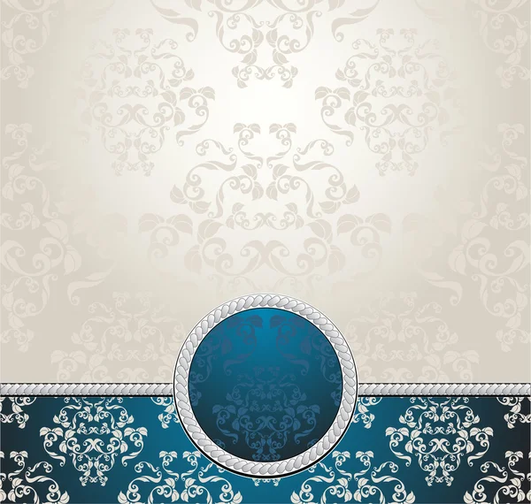 Victoria tarzı çiçekli Dikişsiz desen ayarla