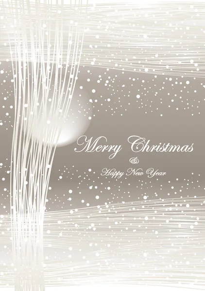 Zimní vánoční a novoroční světlé pozadí abstraktní šedá — Stockový vektor