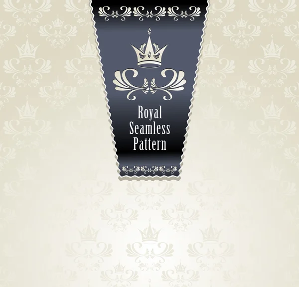 açık renkli taç veya royal Royal Dikişsiz desen