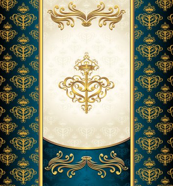 Royal Victoria arka plan ile seamless modeli