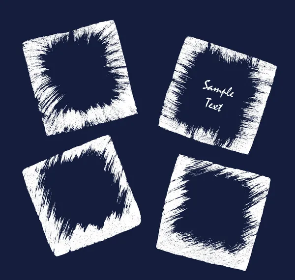 el yapımı fırça kare kenarlık çerçeve ayarla