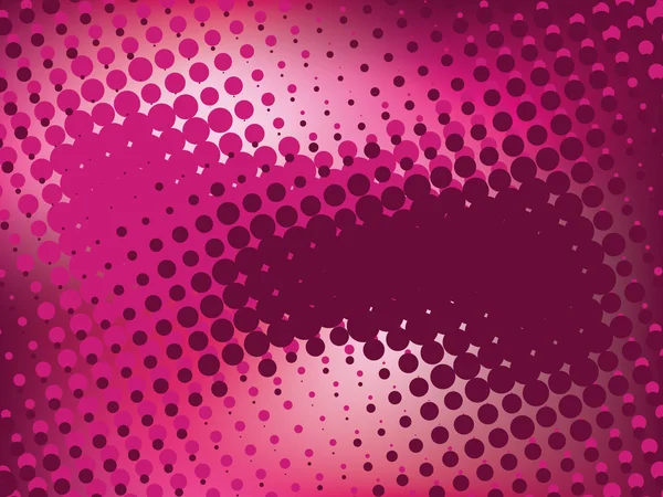 Fondo abstracto rosa con medio tono — Vector de stock