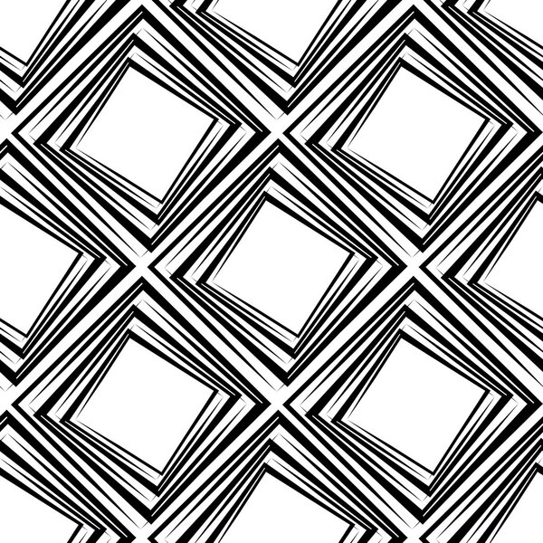 Бесшовный рисунок с квадратами, векторная иллюстрация
