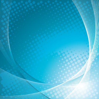 yarı ton ile mavi arka plan