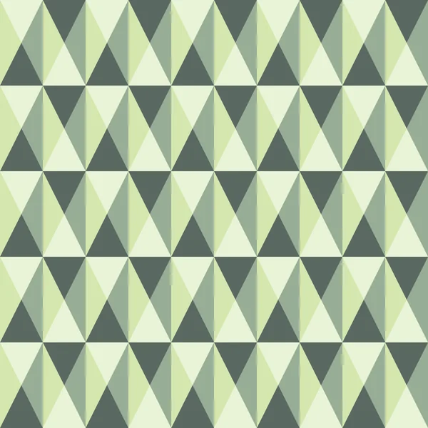 Seamless mönster med rutor och trianglar — Stock vektor