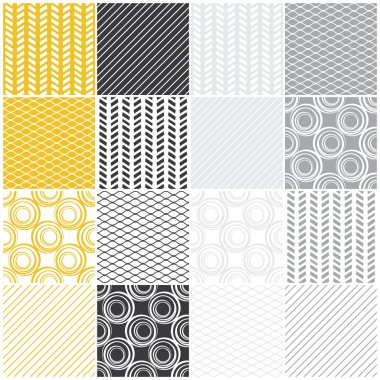 geometrik Dikişsiz desen: swaves, daireler, hatları