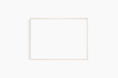Yatay çerçeve modeli 7: 5, 70x50, A4, A3, A2, A1 manzarası. Tek hafif ahşap çerçeve modeli. Temiz, modern, minimalist, parlak.