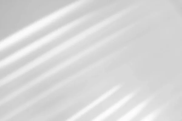 Эффект Наложения Тени Белый Фон Абстрактный Фон Солнечного Света Тенями — стоковое фото
