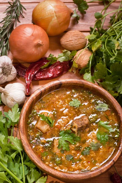 Georgian kharcho. — Stock Image Georgian kharcho. Stock Photo