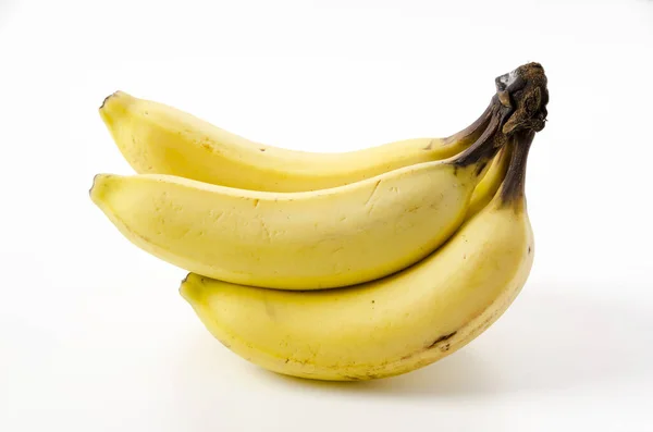 Bunch Bananas Isolated White Background — Stock Photo, Image