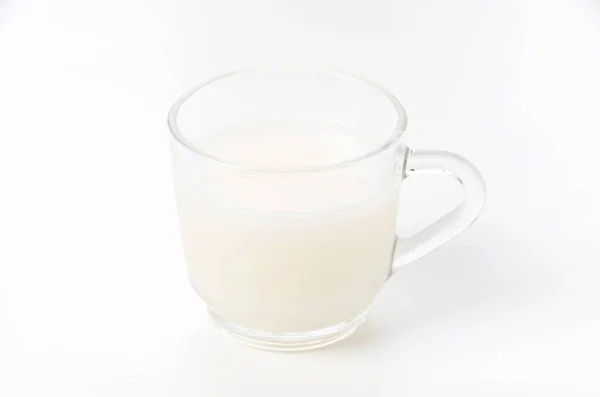 あまざけ 発酵米を原料とした伝統的な甘酒 — ストック写真