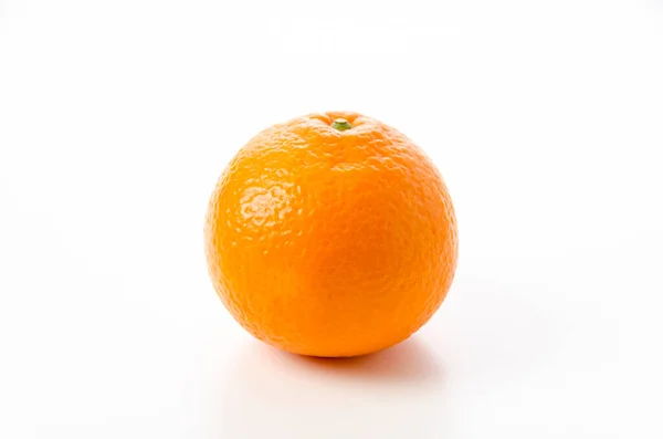 Verse Citrus Iyo Witte Achtergrond Japanse Citrusvruchten Genaamd Iyokan — Stockfoto