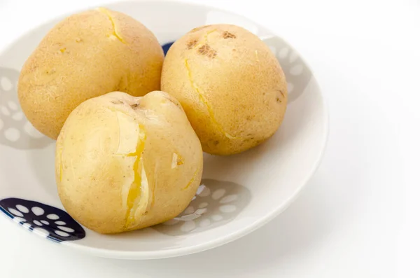 Potatoes Steamed Skins — Fotografia de Stock