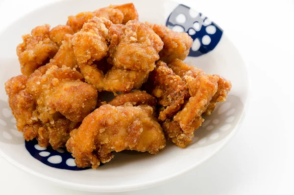 Japanisches Essen Karaage Japanischer Art Gebratenes Hühnchen — Stockfoto