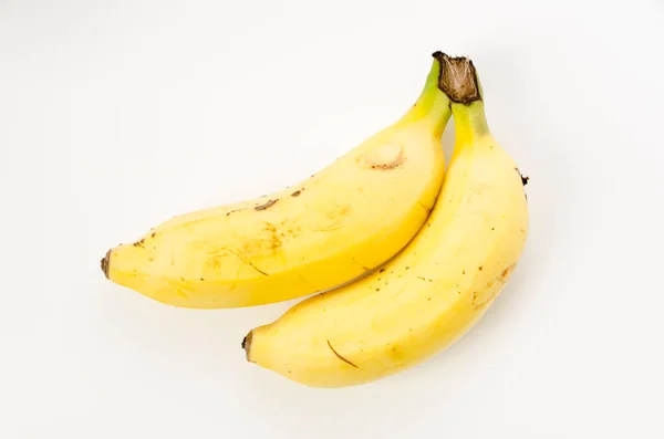 Shima Banana Okinawában Szüretelt Rövid Banán — Stock Fotó