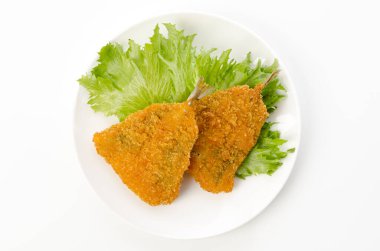 Japon yemeği, kızarmış at uskumrusu.