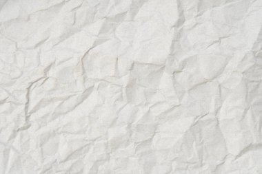 Buruşmuş gri kağıt dokusu arkaplanı