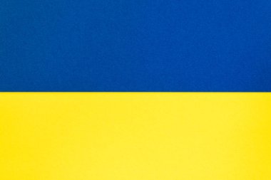 Ukrayna 'nın ulusal renklerinde yatay duvar kağıdı arka planı, mavi ve sarı.