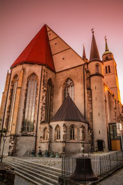 Kilise aziz jochannis, jochanniskirche, magdeburg, Almanya