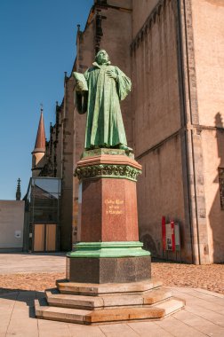 Kilise aziz jochannis, jochanniskirche, magdeburg, Almanya