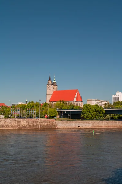 Church of Saint Jochannis, Jochanniskirche, Magdeburg, Germany — Stock Photo, Image