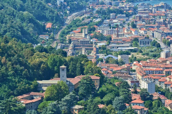 Cityscape Como Lombardia Itália — Fotografia de Stock