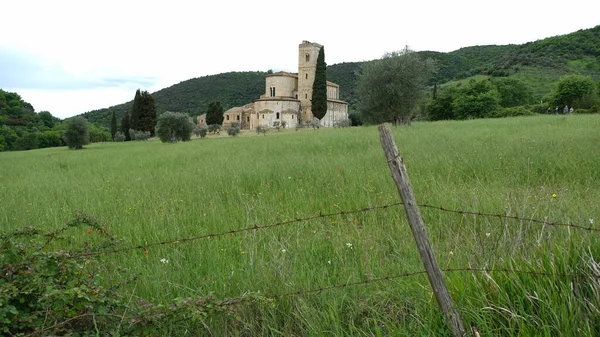 シエナ トスカーナ州 イタリアのモンタルチーノ市の聖アントニオ修道院 — ストック写真