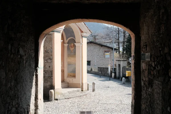 Staré Město Origlio Canton Ticino Švýcarsko — Stock fotografie