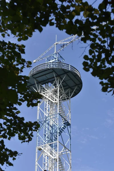 Vecchia Torre Del Paracadute Anteguerra — Foto Stock