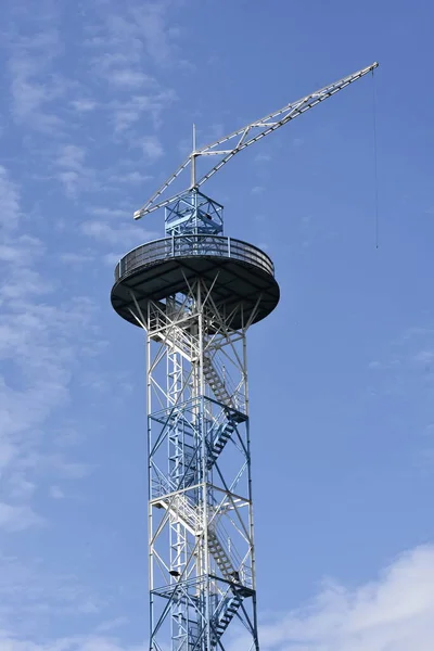 Antiga Torre Pára Quedas Pré Guerra — Fotografia de Stock