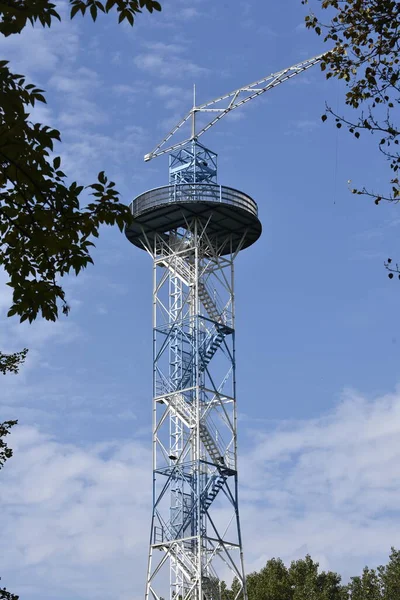 Antiga Torre Pára Quedas Pré Guerra — Fotografia de Stock