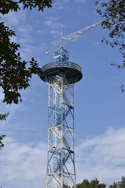 Vecchia Torre Del Paracadute Anteguerra — Foto Stock