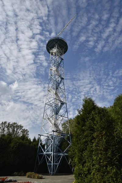 Старая Довоенная Парашютная Башня — стоковое фото