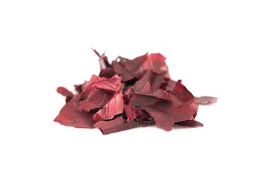 Kurumuş kırmızı soğan derisi.