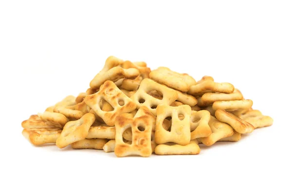 Cracker Divertenti Biscotti Facce Felici — Foto Stock