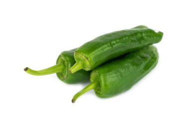 Genç yeşil sıcak Padron biberi