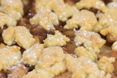 Ev yapımı elmalı turta. 