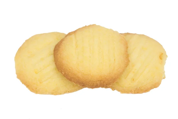 Hausgemachte Butterkekse Süße Speisen — Stockfoto