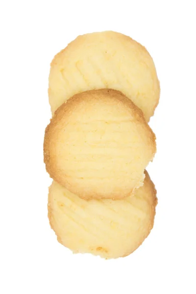 Zelfgemaakte Boterkoekjes Zoet Voedsel — Stockfoto