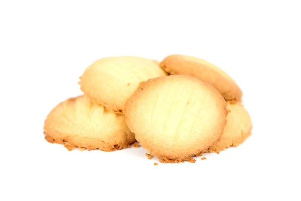 Hausgemachte Butterkekse Süße Speisen — Stockfoto