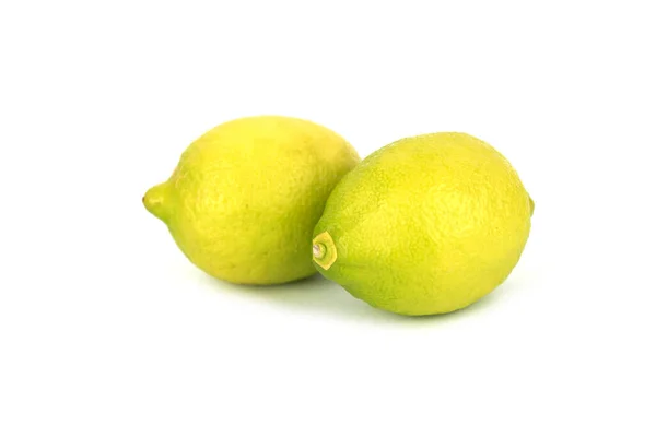 Giovane Frutta Limone Acerba Fresca — Foto Stock