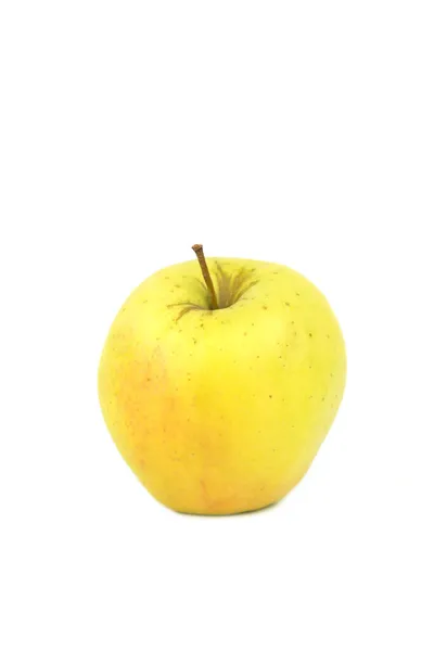 Apple Golden Delicious Izolowane Białym Tle — Zdjęcie stockowe
