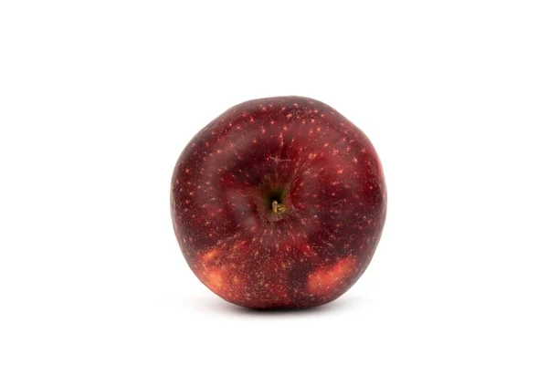 Pojedyncze Słodkie Czerwone Jabłko Jonagold — Zdjęcie stockowe