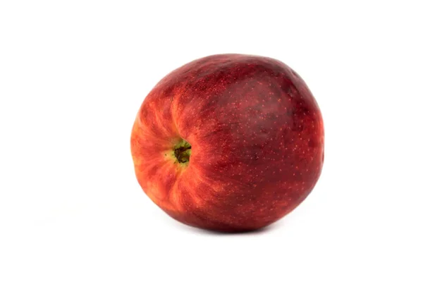 Tek Kırmızı Tatlı Ligol Elması — Stok fotoğraf