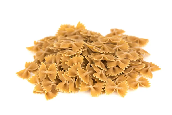 Farfalle Macarrão Integral Forma Arco — Fotografia de Stock