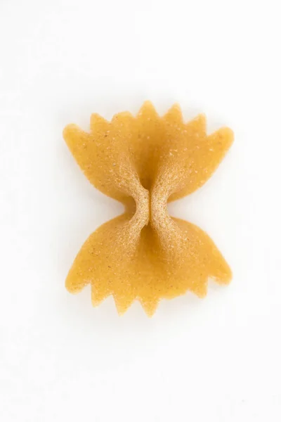 Wholegrain Pasta Farfalle Bow Shape — Stock Photo, Image